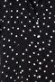 Black Shirt Collar Lace Detailed Polka Dot Buttoned Blouse Tdrss26Bz00095 - 5