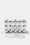 Gümüş Kadın Portföy & Clutch Çanta TAKSS26PY00020 - 5