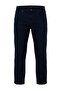 Lacivert Regular Fit Esnek Kumaş Normal Bel Erkek Parça Boya Denim Dokuma Pantolon TMNAW27PL00007 - 5