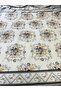 باقة نمط مطبوعة 150x240 سم.بيكيه فردي - رمادي - 6