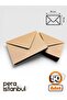 50 Pcs Brown Tea Brown Kraft Envelope Invitation Luxury Greeting Card Letter Seal Wallet Large
