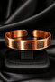 Men's Copper Bracelet - Armor Protection Prayer Copper Men's Bracelet Metal Box Zeolite Sand - 4