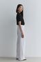 Straight Leg Trousers White - 6