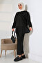 Women's Pleated Trousers Two-Piece Set - 2
