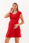 Maternity Tie Waist Dress - 4