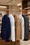 Business Class 20 Pieces 40 cm Plexiglass Transparent Gold Hook Clothes Hanger Coat Jacket Hanger - 8