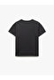 Crew Neck Anthracite Women's T-Shirt 5Sak50121Ek - 2