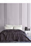 Denzy 100% Cotton Waffle Bedspread & Pike 240X260 cm Anthracite