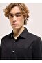 Men's Classic Black Tailored Fit Solid Formal Shirt for Every Occasion - 5