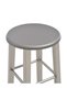 Scaune de bar, 2 buc., antracit, MDF - 4