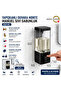 Wall Mounted Soap Dispenser, No Drilling Required, Push-Press Liquid Soap Dispenser with Transparent Reservoir, 350 Ml, 1 Pc M-53 - 4