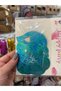 Turquoise Blue Hologram Heart Uzar Decor Ornament - 3