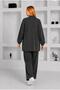 PLUS SIZE CREPE SUIT WITH JACKET AND TROUSERS - 6
