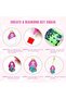 5D Diamond Painting Keychain Kit, 15-Piece, Mermaid Ocean Themes, Multicolor, DIY Craft For Kids And - 2