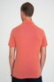 Men's Comfort Fit Modal Blend Short Sleeve Casual Orange Polo Neck T-Shirt Ts 903 - 5