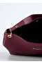 Burgundy Women's Leather Shoulder Bag Carbyn04 Flt - 4