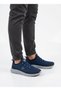 Navy Blue Men's Laceless Sports Shoes Orthopedic Comfortable Lightweight Sole Rubber 20241 - 4