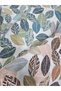 Duck Fabric Has Water and Stain Repellent Properties (Blue Leaves 50 X 180) - 3