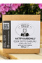 Carbon olive and coconut oil natural handmade donkey milk soap 100 gr skin hair care daily use - 8