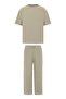 Basic oversize linen suit