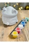Children's Painting Set Mushroom House |   Paintable Decorative Stone House |   Educational Hobby and Creativity Toy