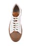 - Genuine Leather Beige Color Men's Sneaker - 666-03-80 - 5