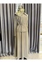 Vatkatex Shawl Collar Skirt Suit - Mint Green - 46