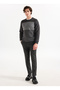 Anthracite Men's Crew Neck Standard Sweatshirt Ace049261524_Atg - 2