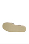 Khaki Shiny Leather Women's Wedge Heel Piece Set Espadrilles Sandals 01Wu6116 - 5