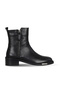 Black Leather Women's Heeled Boots 33Wb34020
