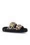 Bohonomad Black Chenille Bohonomad Sydney Women's Buckle Slippers 24Athens - 2