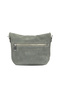 Khaki Suede Women's Crossbody Bag - 4