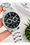 Steel Cord Chronometer Dial Design 3 Atm Water Resistant Men Wristwatch 13524.2 - 2