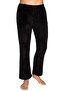 Men's Full Zipper Winter Top and Bottom Fleece Tracksuit Set Black - 6