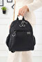 Women's 4 Compartment Parachute Fabric Travel Business School Backpack (30X24 cm) - 8