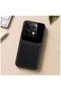 Xiaomi Redmi Note 13 Pro 5g Compatible Case Lens Leather Case Black - 4