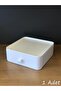 1 Piece Drawer Jewelry, Makeup and Cosmetic Organizer Drawer (white), Office Desk Organizer - 5