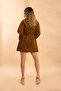 Bonitas Short Glitter Pareo Copper Bnts-22108 - 2
