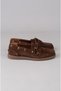 Seç 7513 Genuine Leather Casual Women's Shoes Brown Suede - 2
