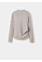 Perkins Collar Thin Knit Sweatshirt - 3
