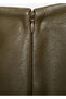 Leather look pencil skirt - 5