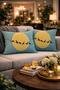2-Piece Ds103 - Double-Sided Rectangular Throw Pillow Cover