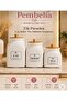 3-Piece Porcelain Tea Sugar Salt Storage Jar Pulses Jar Set - 2
