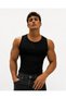 Men's Halter Neck Black Sportsman Lycra Undershirt Sports and Daily Use Antrst1