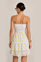 Cream Daisy Daisy Embroidered Dress |   Vmd2712 - 4