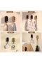 Telescopic Swivel Wall Hooks 4-Pack, Brown, Adhesive Heavy Duty, Double Sided for Bathroom and Kitch - 4