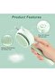 Grooming Brush for Cat Dog,Retractable Wand Feather Teaser Cat Toy with Bell,Interactive Toy - 2