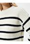 Knitted Sweater Crew Neck - 5