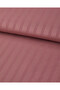 Glossy Easy-Iron Percale Single Bed Sheet Duvet Cover Set 160X220 cm Foggy Plum - 3