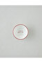 Romance Porcelain Breakfast Set 12 Pieces for 6 People Red-Black - 7